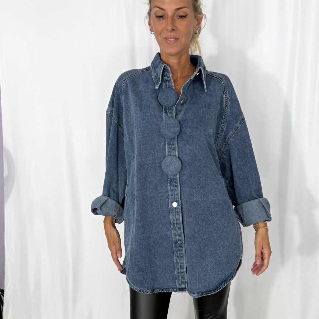 Abito Camicia Denim
